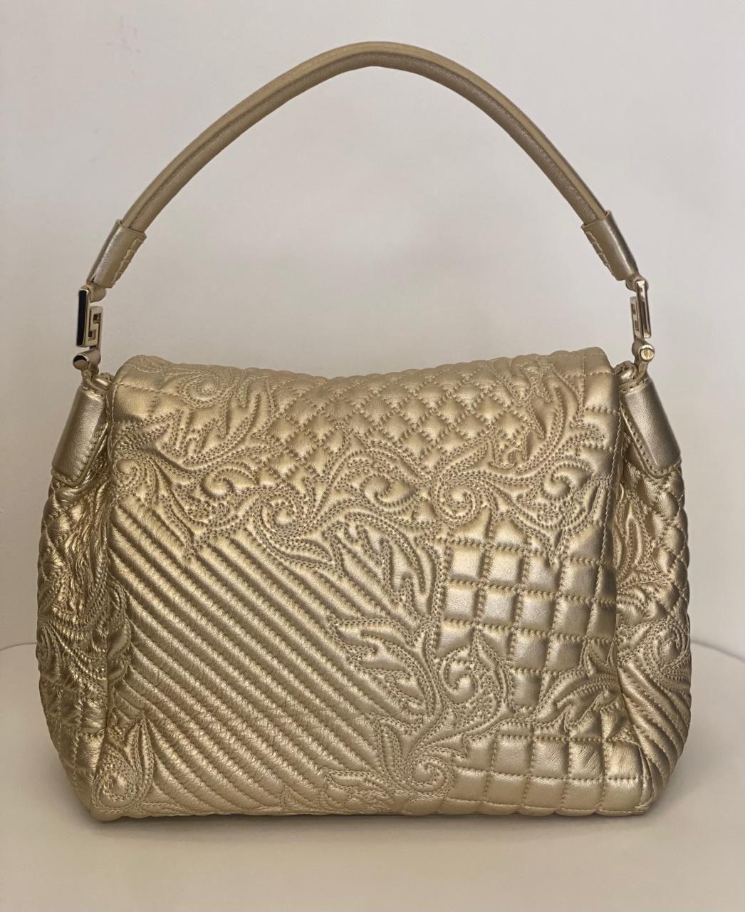 Versace Talia Vanitas Leather Shoulder Bag thumbnail 4