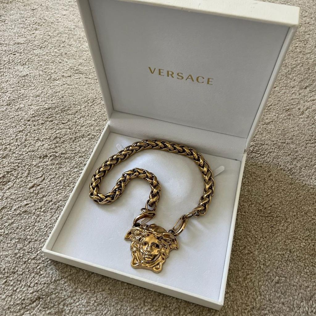 Versace Medusa Head Necklace