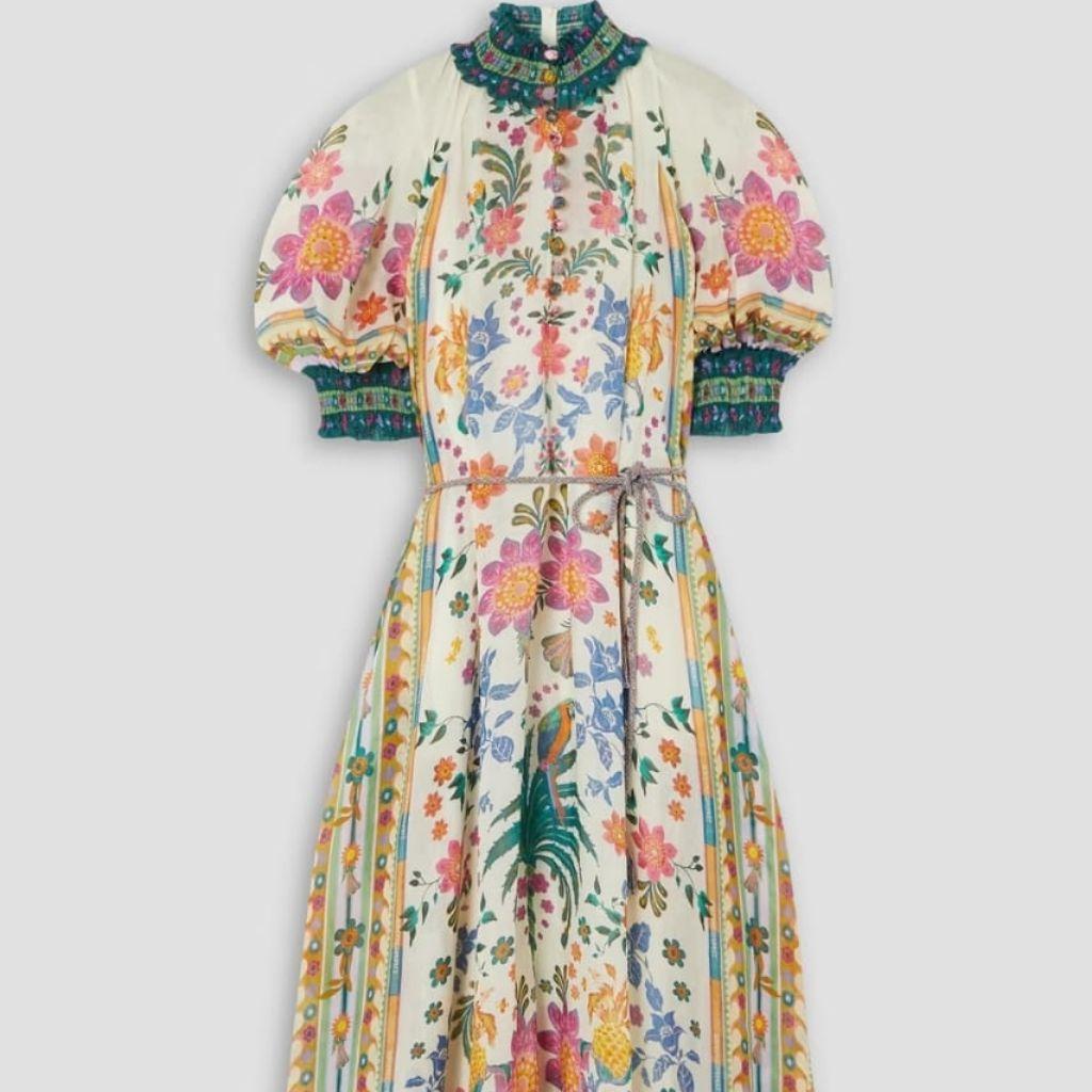 Zimmermann
Ginger Swing Maxi Dress with inner dress under it thumbnail 1