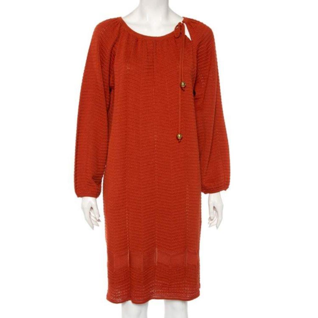 Missoni Orange Midi Dress thumbnail 1