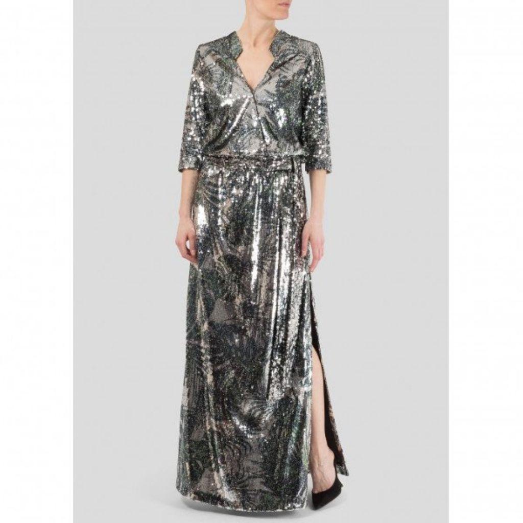Ba&sh Jelina Sequin Robe Dress thumbnail 1