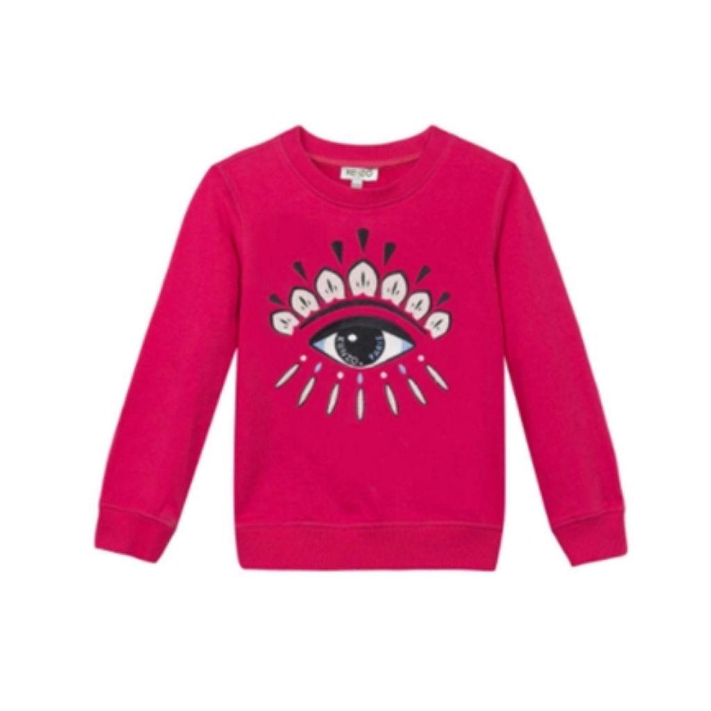 KENZO kids eye wear sweatshirt