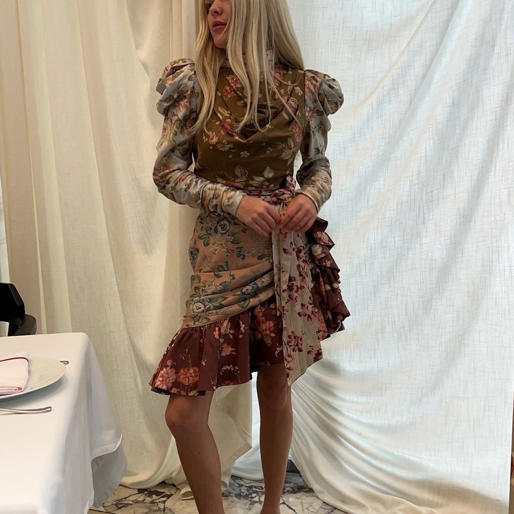 Zimmermann Dress long sleeve floral mini dress thumbnail 1