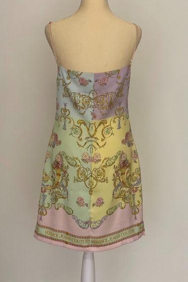 Versace silk mid-length dress thumbnail 2