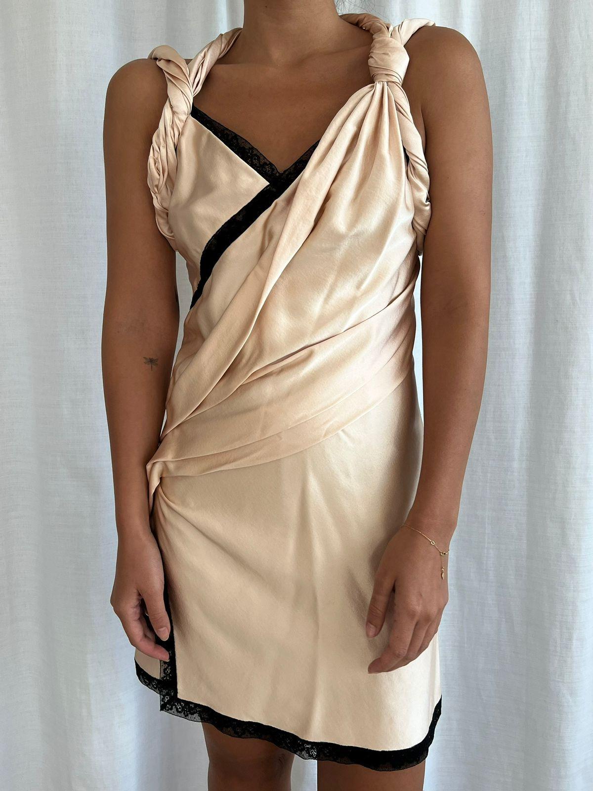 Alexander Wang Twisted Slip Dress in Silk thumbnail 2