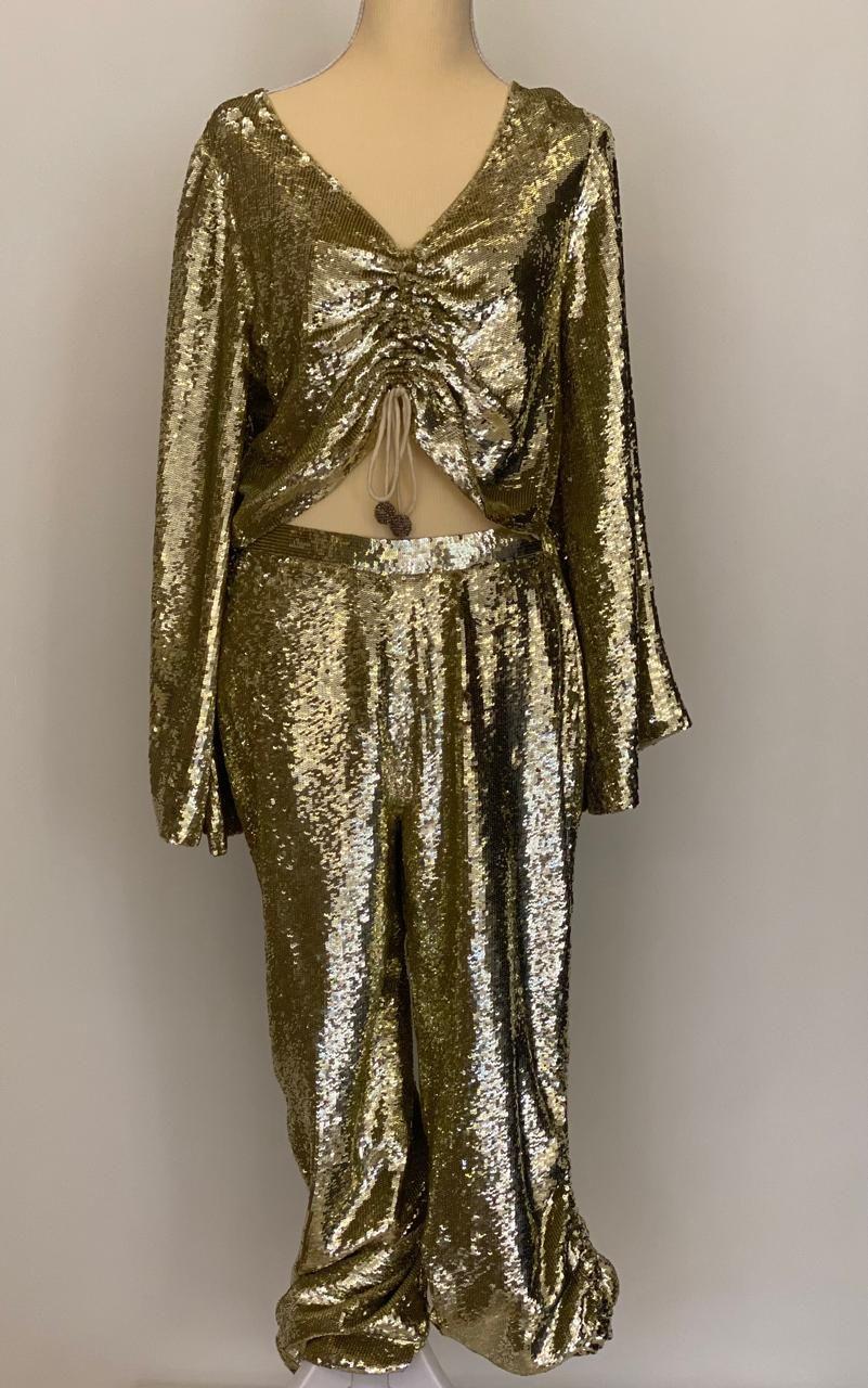 Retrofête
Sequin Embellishments Pant Set thumbnail 2