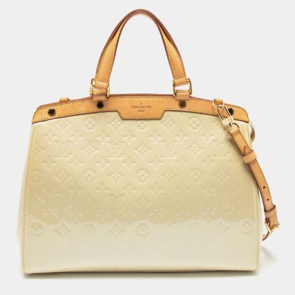 Louis Vuitton Corail Monogram Vernis Brea GM Bag