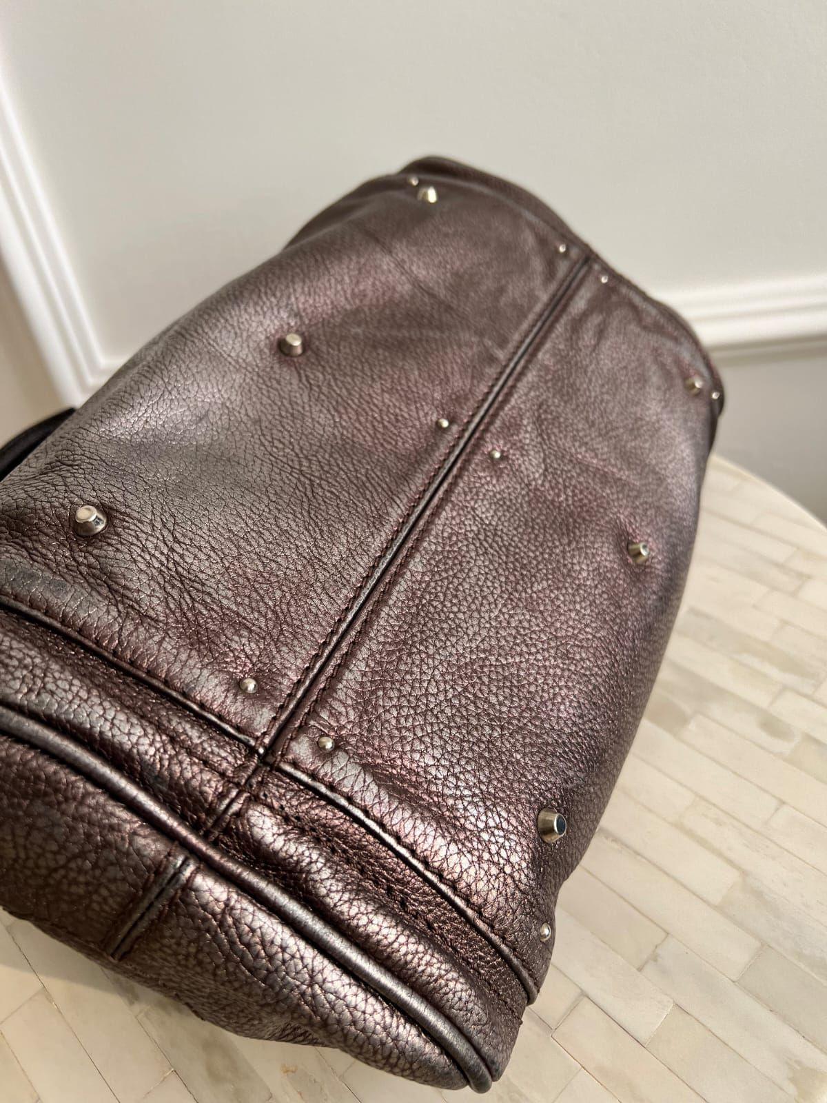 Chloe Metallic Brown Leather Mini Paddington Bag thumbnail 3