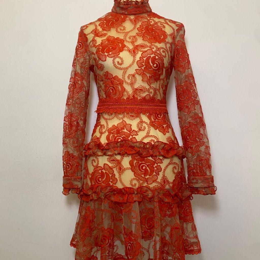 Nicholas

Rosie Lace Dress - Red thumbnail 1