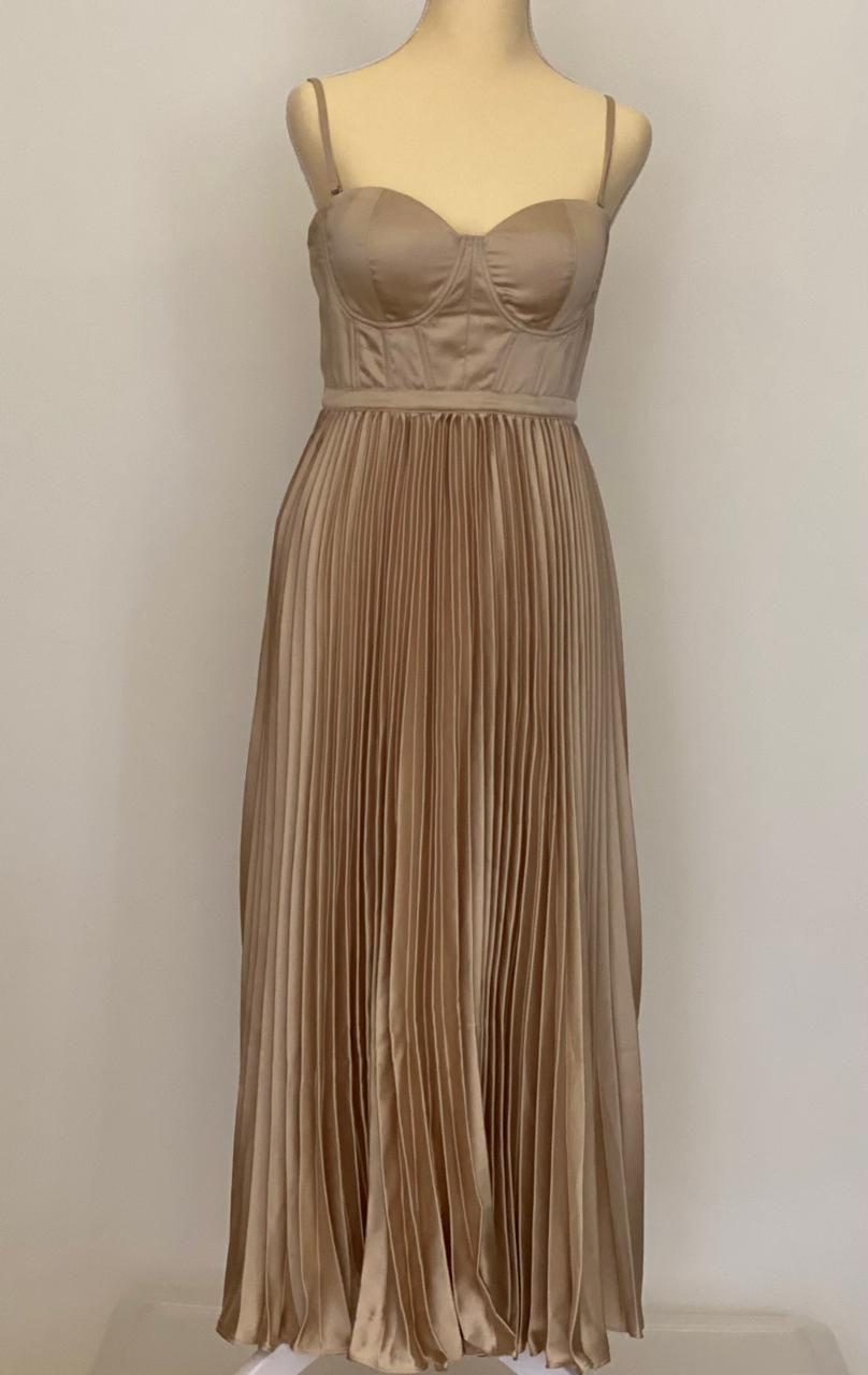 Elle Zeitoune
Milan Bustier Pleated Dress thumbnail 2