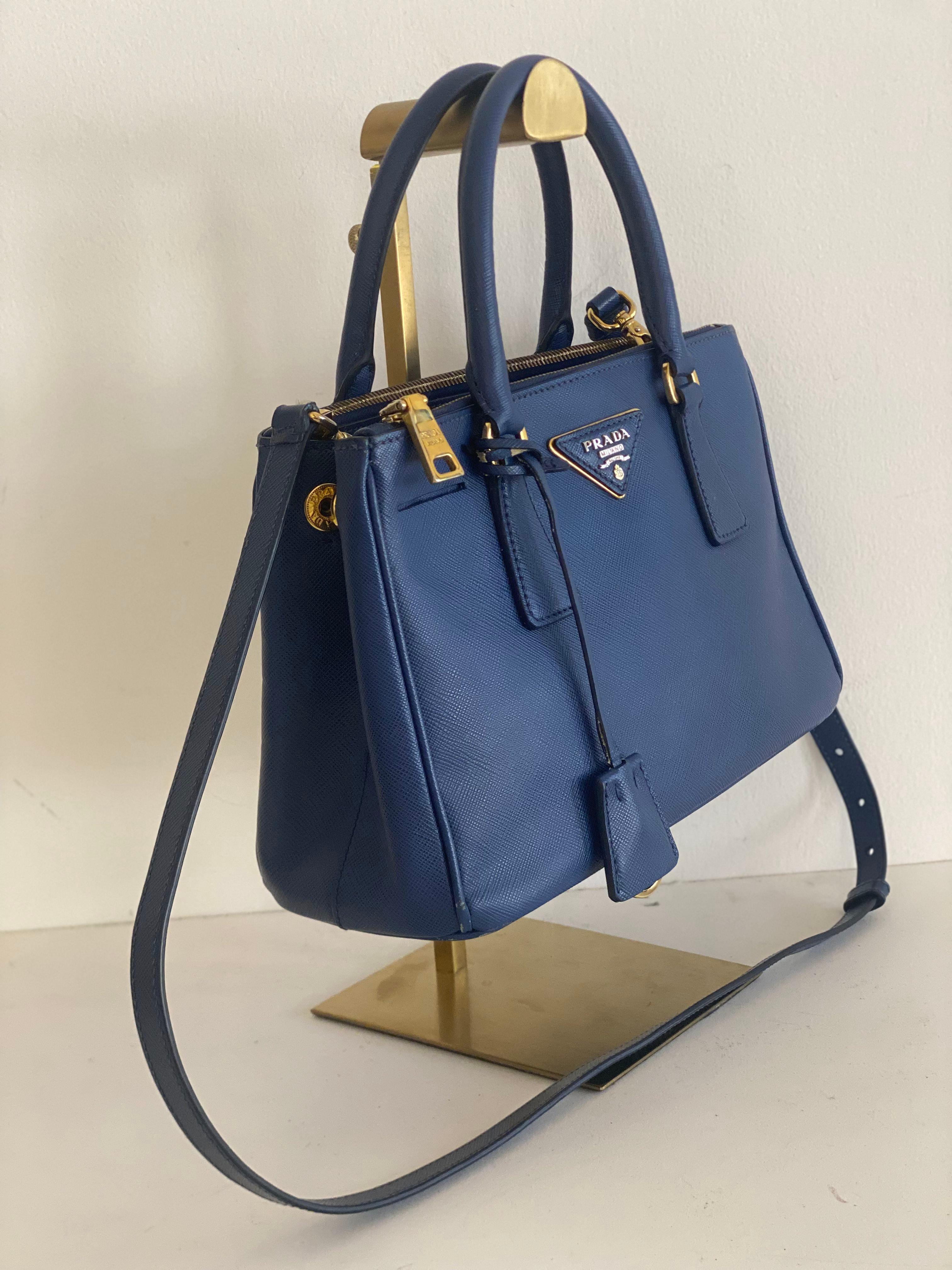Prada Saffiano Lux Tote and Shoulder Bag thumbnail 3