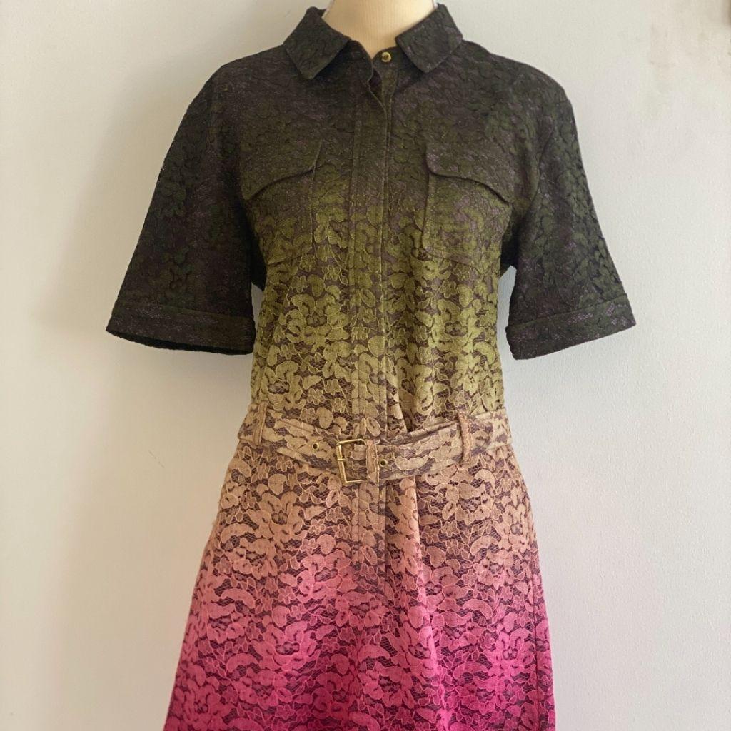 Juicy couture- lace gradient dress thumbnail 1