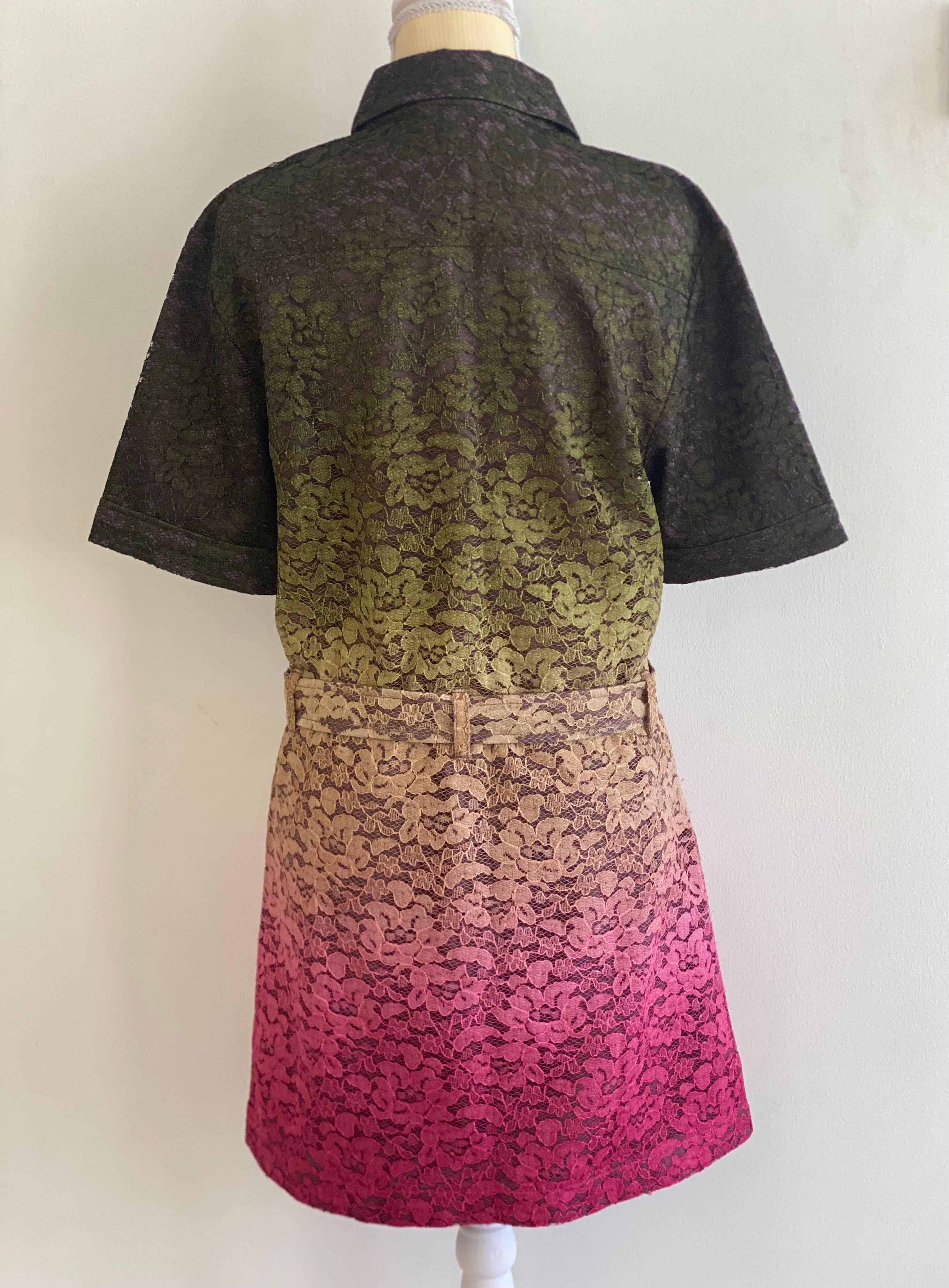 Juicy couture- lace gradient dress thumbnail 4
