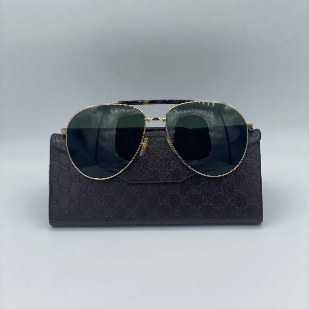 GUCCI Aviator frame sunglasses
