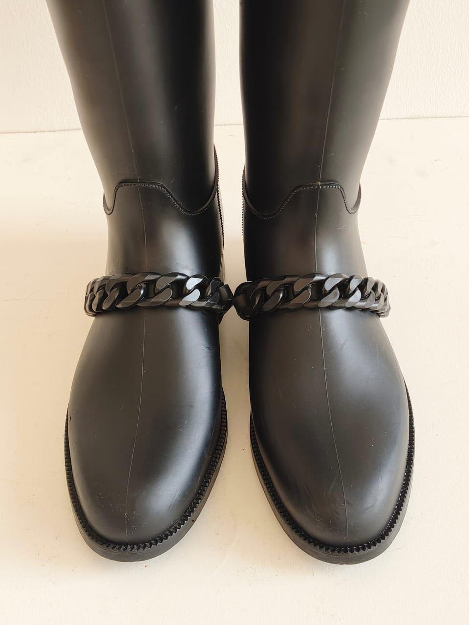 Givenchy Black Rain boots thumbnail 6