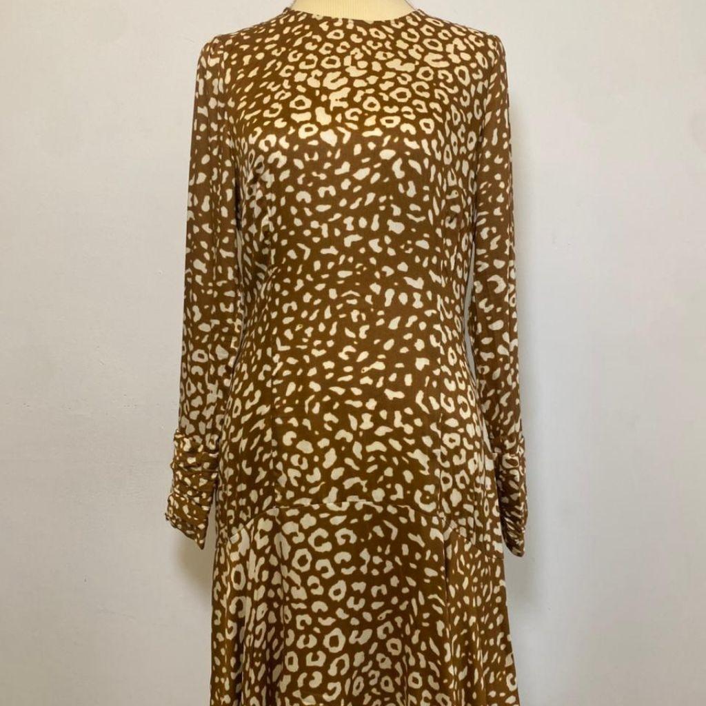Alexis Leopard Print Dress
